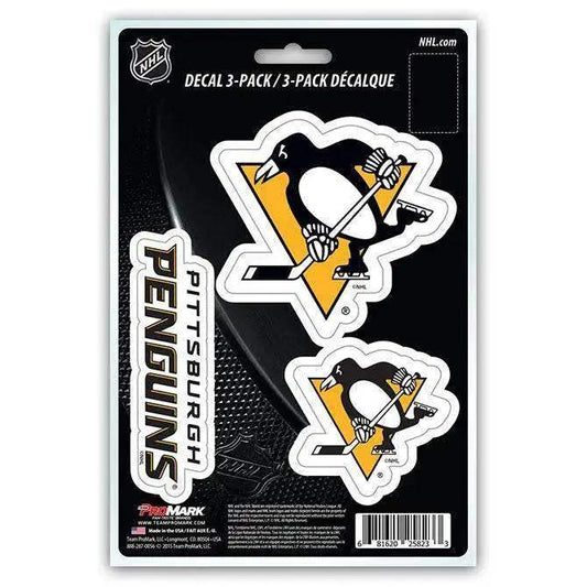  Pittsburgh Penguins Die Cut Decals 3 Pack Premium Vinyl -  ToylandEU™