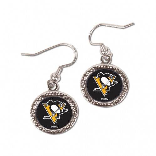 Pittsburgh Penguins Earrings Style Officially Licensed - ToylandEU