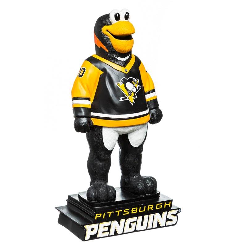 Pittsburgh Penguins Garden Statue Mascot Polystone Indoor - ToylandEU