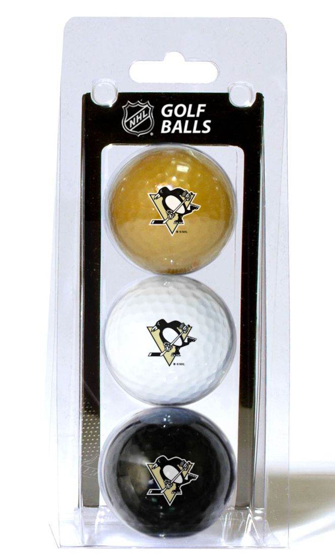 Pittsburgh Penguins Golf Balls Three Pack Special Order - ToylandEU