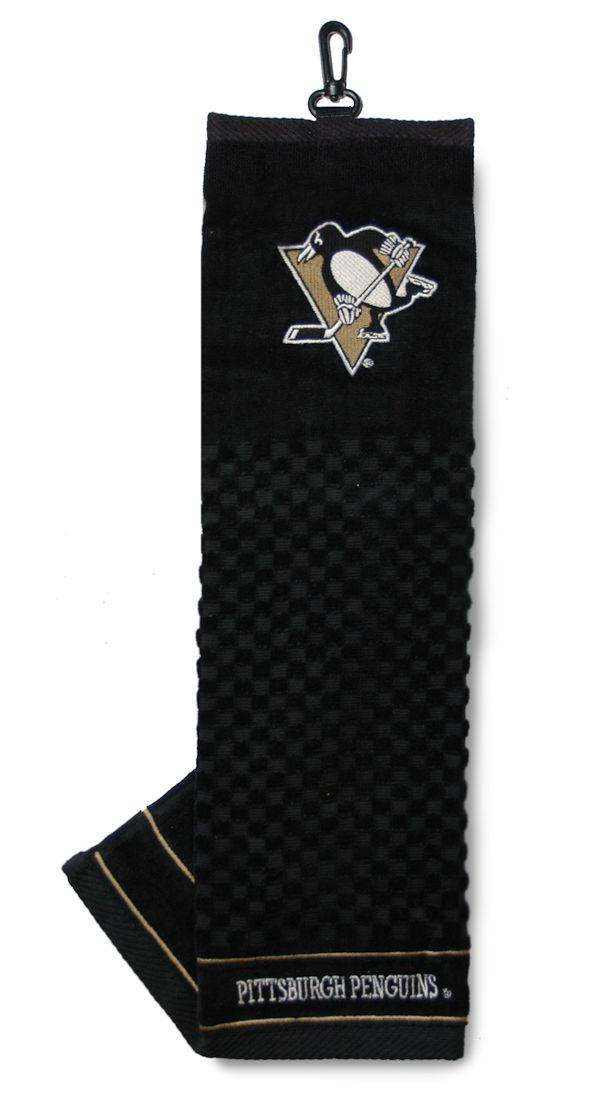 Pittsburgh Penguins Golf Towel 16x22 Embroidered Special - ToylandEU