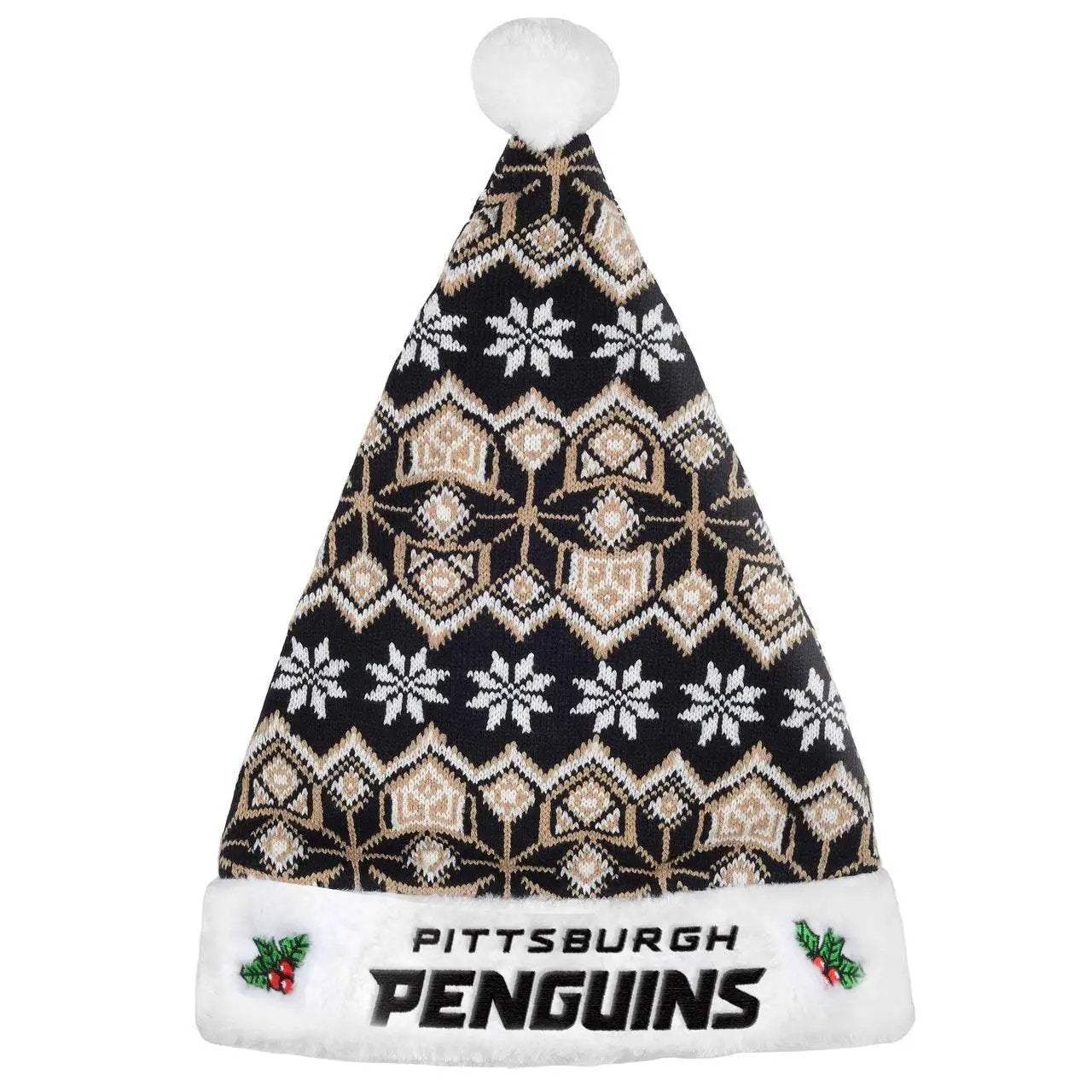  Pittsburgh Penguins Knit Santa Hat 2015 NHL Licensed -  ToylandEU™