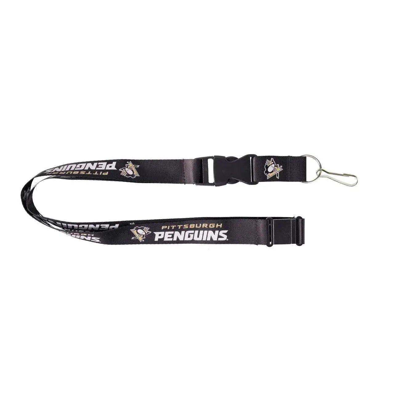  Pittsburgh Penguins Lanyard Black Aminco Breakaway Tab -  ToylandEU™