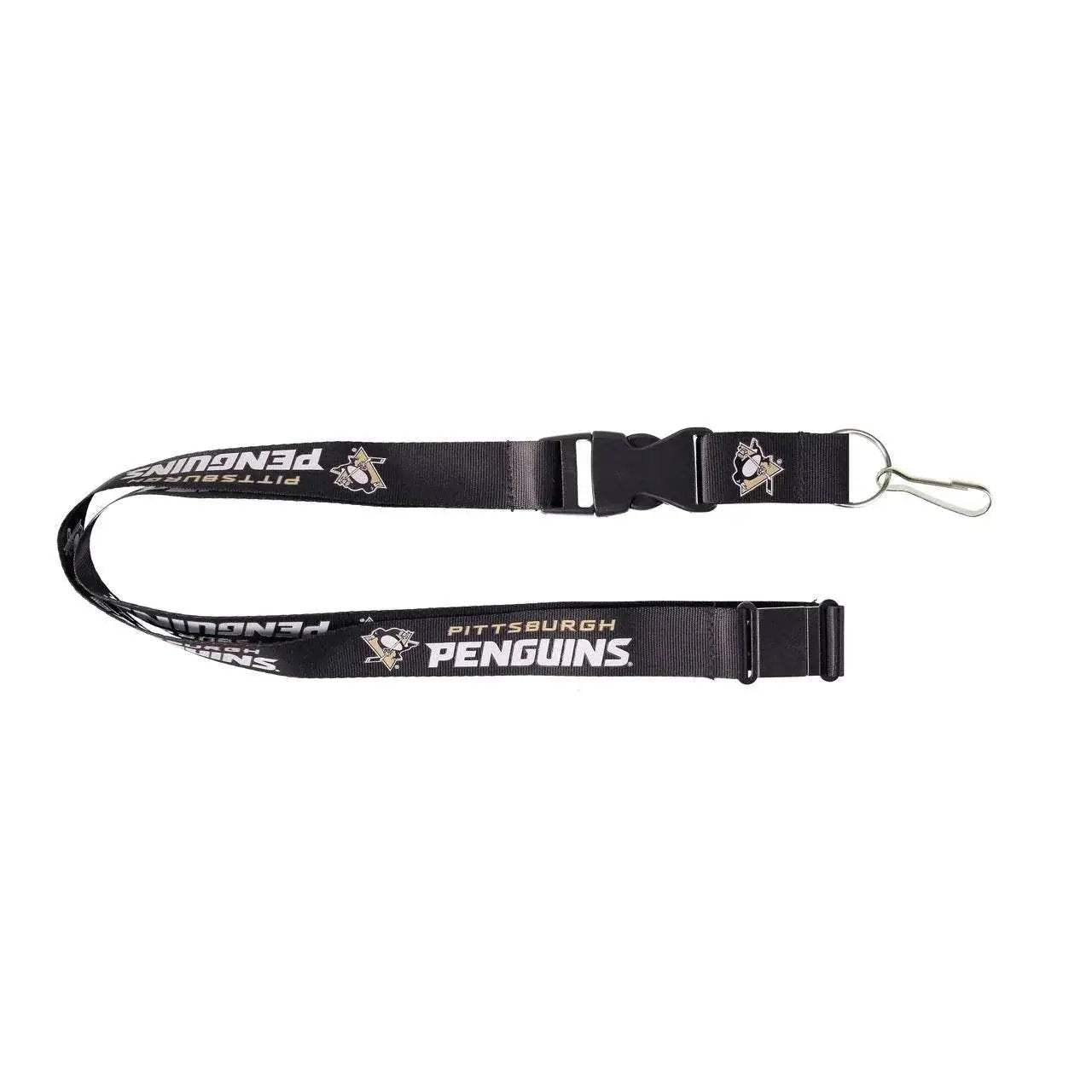  Pittsburgh Penguins Lanyard Black Aminco Breakaway Tab -  ToylandEU™