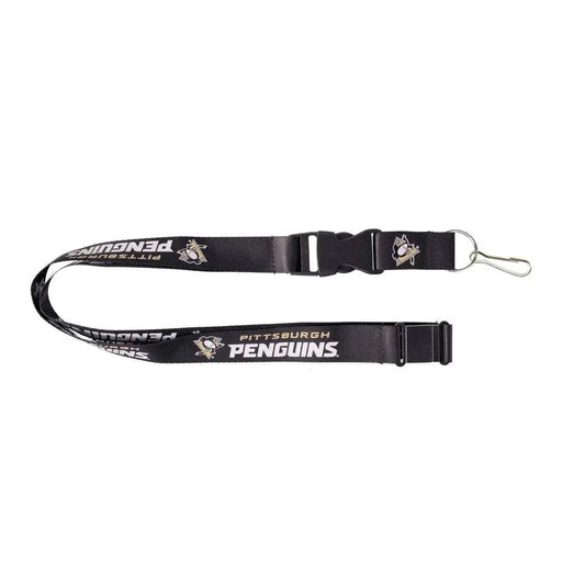  Pittsburgh Penguins Lanyard Black Aminco Breakaway Tab -  ToylandEU™