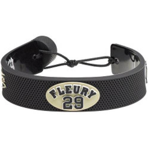 Pittsburgh Penguins Leather Bracelet Marc Andre Fleury - ToylandEU