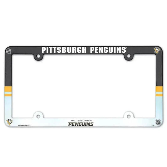  Pittsburgh Penguins License Plate Frame Plastic Full Color -  ToylandEU™