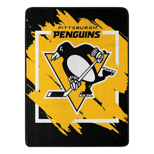  Pittsburgh Penguins Micro Raschel Blanket 46x60 -  ToylandEU™