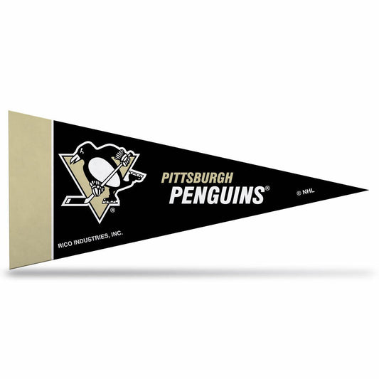 Pittsburgh Penguins Mini Pennants 8 Piece Felt Set - ToylandEU