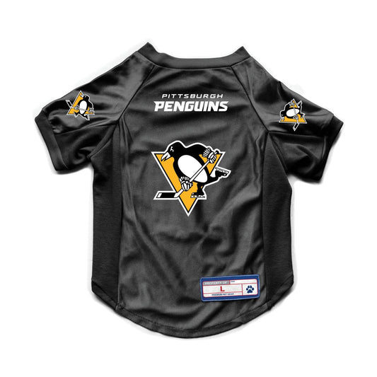 Pittsburgh Penguins Pet Jersey Stretch Size Large Dog - ToylandEU