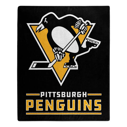  Pittsburgh Penguins Raschel Interference Blanket 50x60 -  ToylandEU™