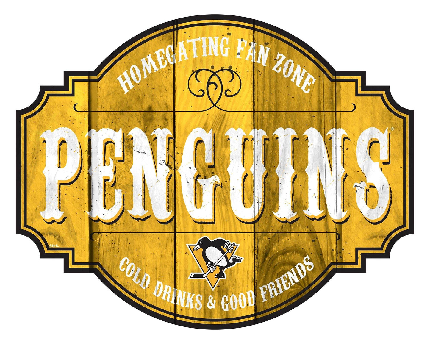 Pittsburgh Penguins Sign 12 Inch Homegating Tavern - ToylandEU