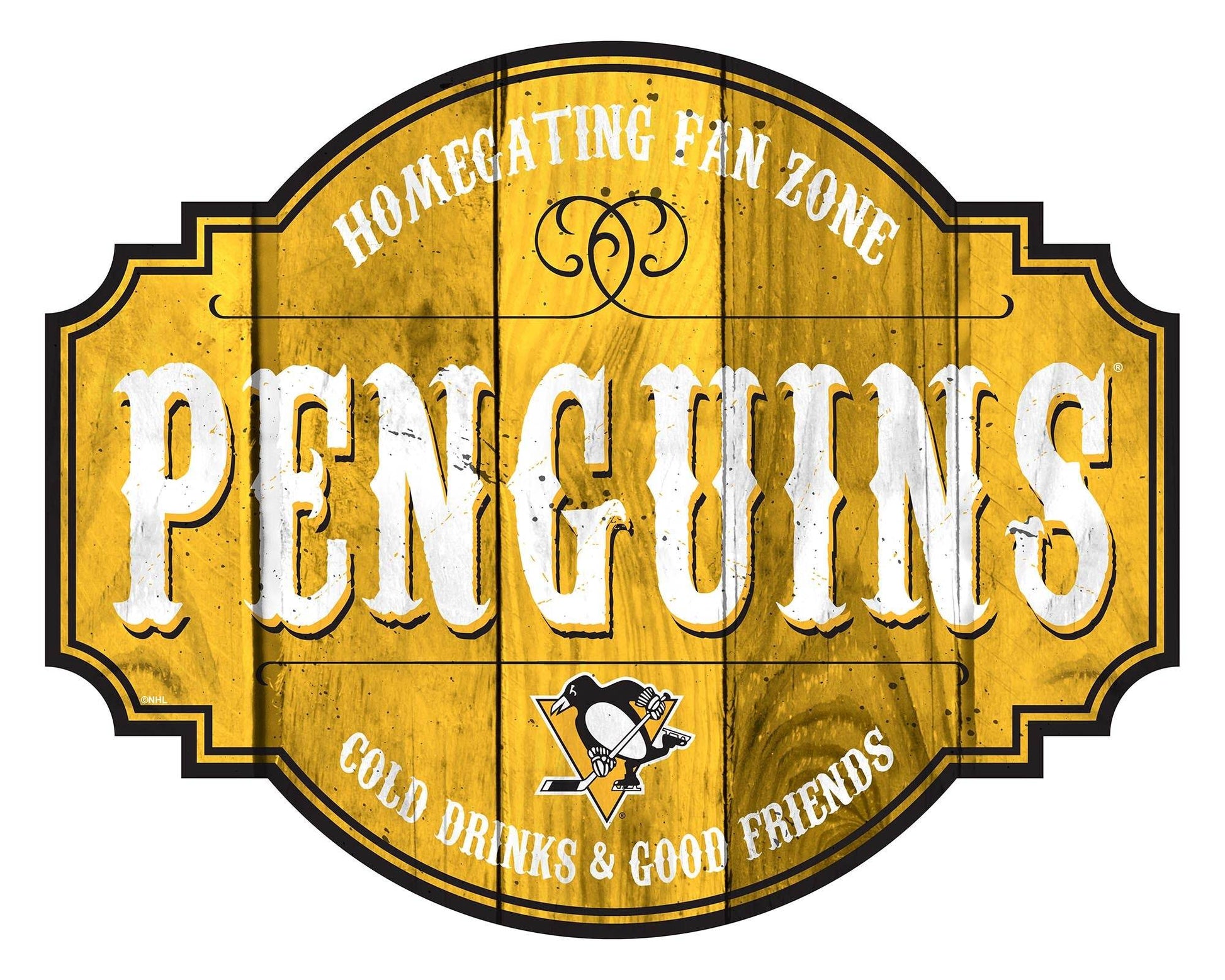 Pittsburgh Penguins Sign 12 Inch Homegating Tavern - ToylandEU
