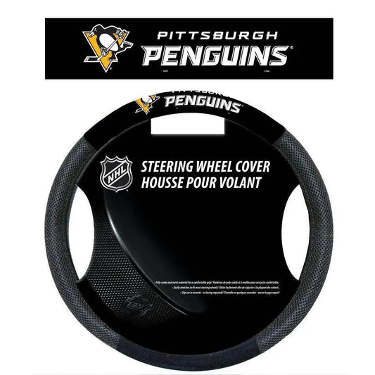  Pittsburgh Penguins Steering Wheel Cover Mesh Style -  ToylandEU™