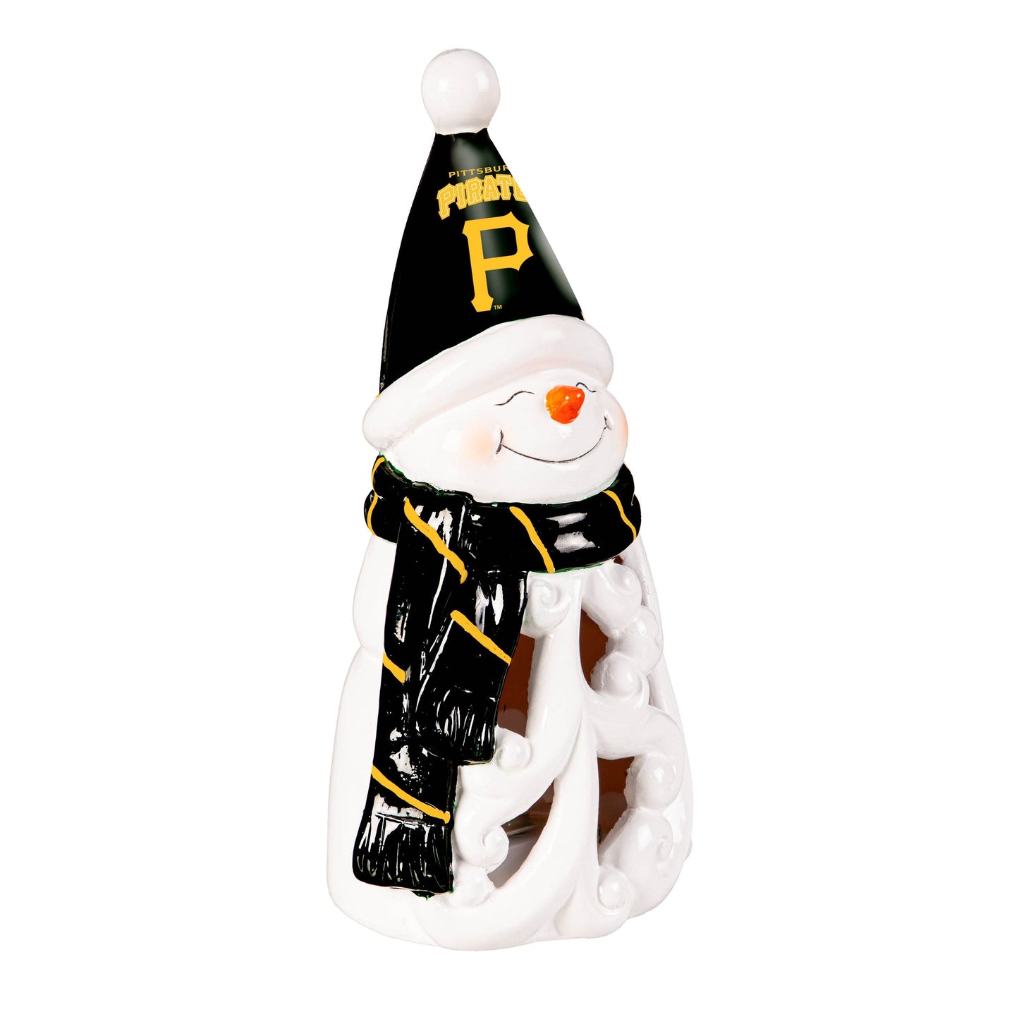 Pittsburgh Pirates 8 Inch LED Snowman Statue Decor Edition - ToylandEU