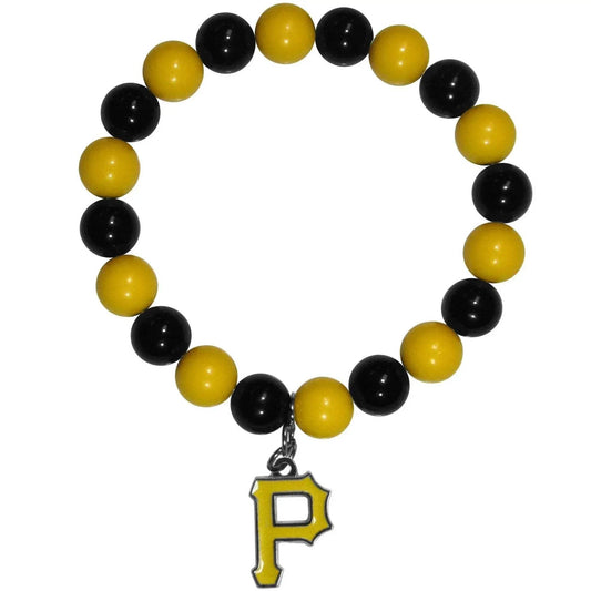  Pittsburgh Pirates Bead Style Stretch Bracelet Charm -  ToylandEU™