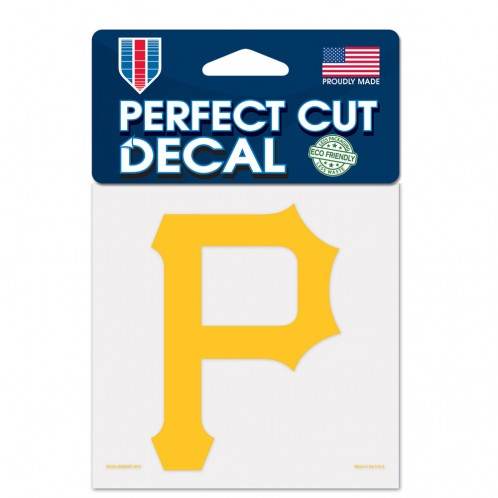 Pittsburgh Pirates Decal 4x4 Perfect Cut Color Vinyl - ToylandEU