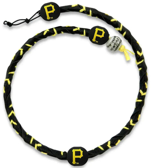  Pittsburgh Pirates Frozen Rope Necklace Baseball Leather -  ToylandEU™