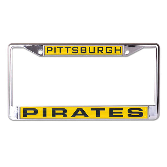Pittsburgh Pirates Inlaid Chrome License Plate Frame - ToylandEU