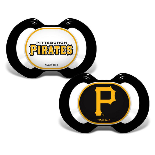 Pittsburgh Pirates Pacifier Two Pack Officially Licensed - ToylandEU