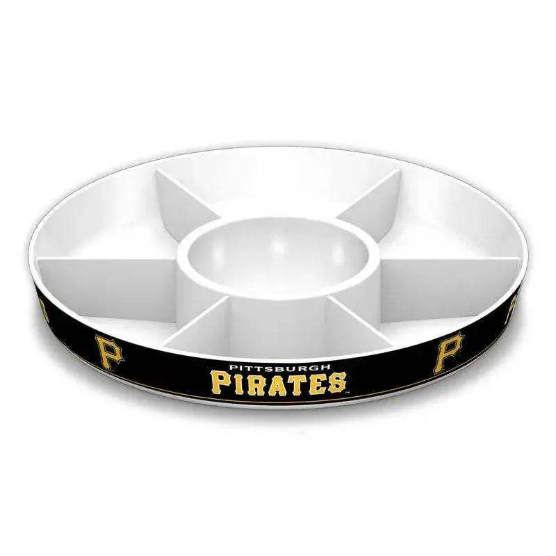  Pittsburgh Pirates Party Platter With Dividers And Bowl CO -  ToylandEU™