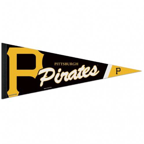 Pittsburgh Pirates Pennant 12x30 Premium Wool Style - ToylandEU