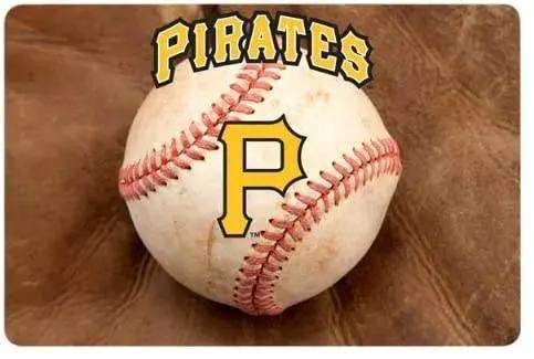  Pittsburgh Pirates Pet Bowl Mat Classic Baseball Large -  ToylandEU™