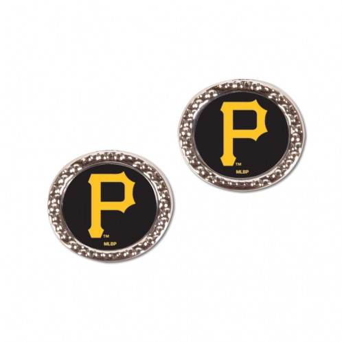 Pittsburgh Pirates Post Style Earrings Officially Licensed - ToylandEU