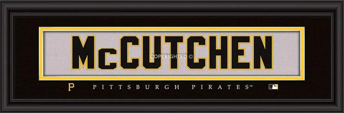 Pittsburgh Pirates Print 8x24 Signature Style McCutchen - ToylandEU