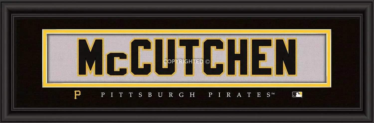 Pittsburgh Pirates Print 8x24 Signature Style McCutchen - ToylandEU
