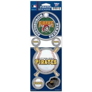 Pittsburgh Pirates Prismatic Sticker Sheet Special Order - ToylandEU