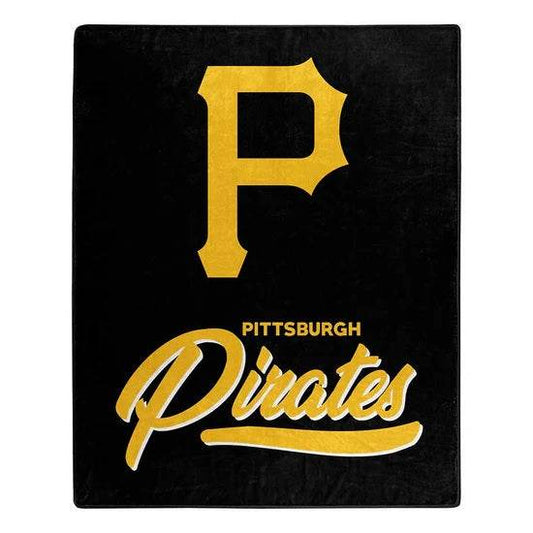 Pittsburgh Pirates Raschel Signature Plush 50x60 Blanket - ToylandEU