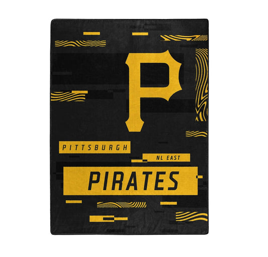 Pittsburgh Pirates Raschel Throw Blanket Digitize Design - ToylandEU