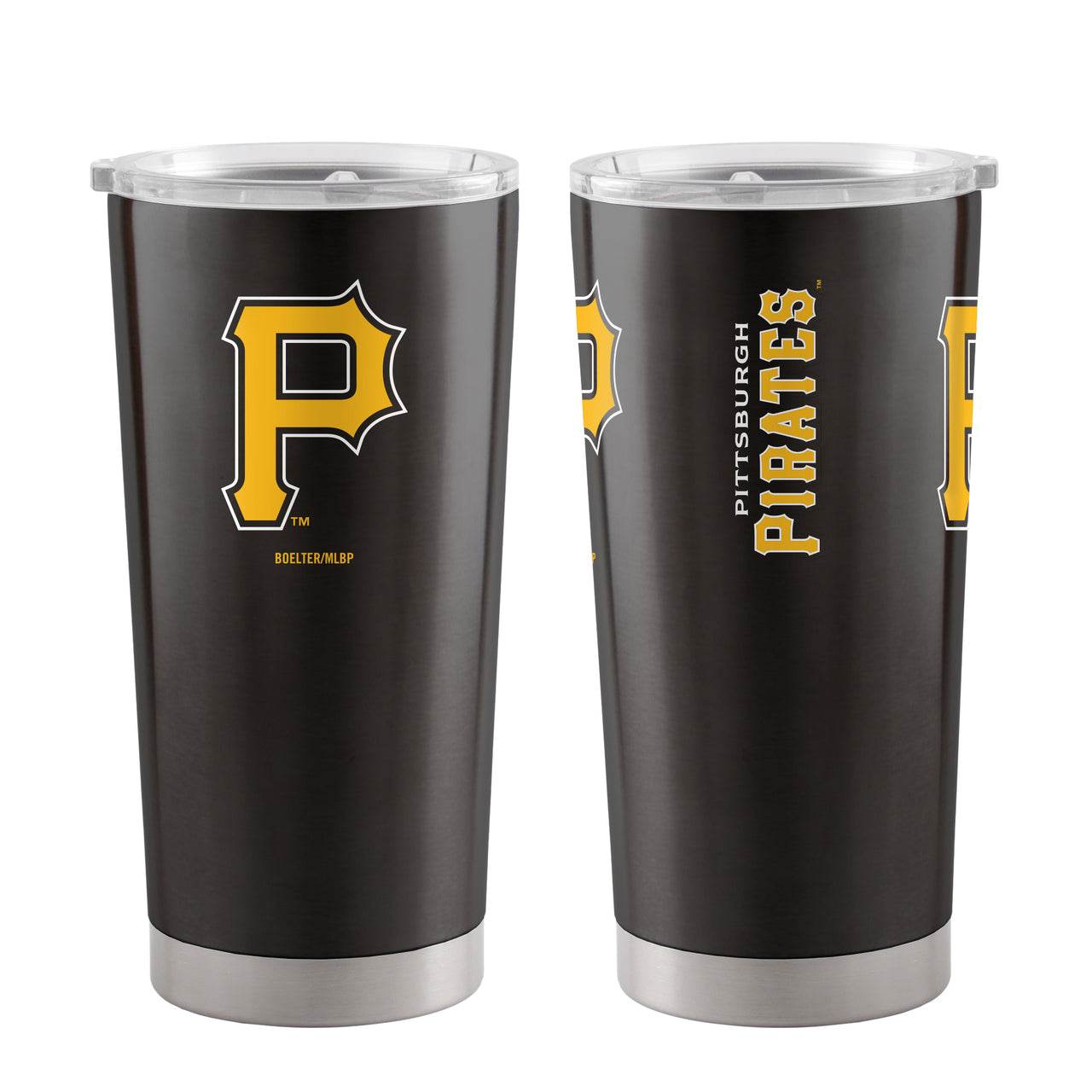 Pittsburgh Pirates Travel Tumbler 20 Ounce Ultra Black - ToylandEU