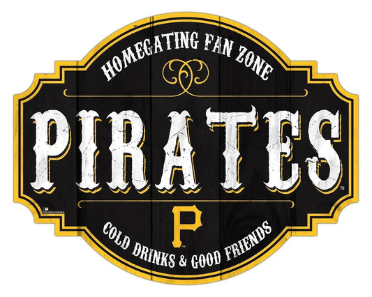 Pittsburgh Pirates Wood Sign 12 Inch Homegating Tavern -  ToylandEU™