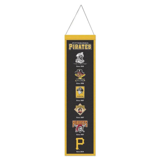  Pittsburgh Pirates Wool Banner 8x32 Heritage Evolution -  ToylandEU™