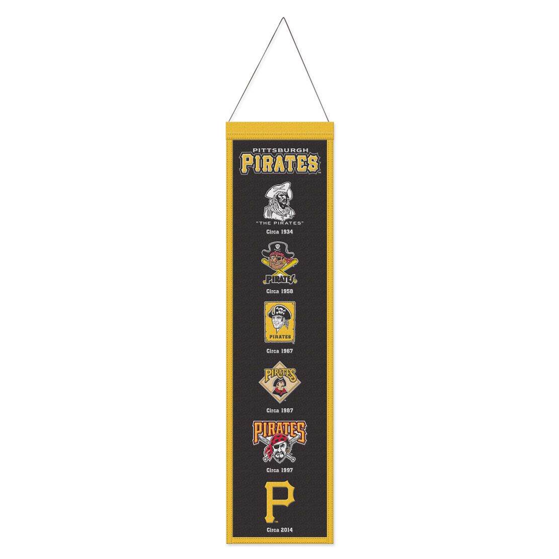 Pittsburgh Pirates Wool Banner 8x32 Heritage Evolution - ToylandEU