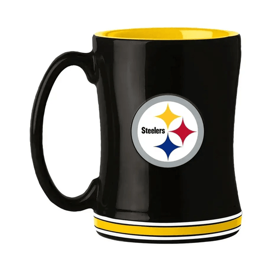  Pittsburgh Steelers 14oz Sculpted Relief Team Color Mug -  ToylandEU™