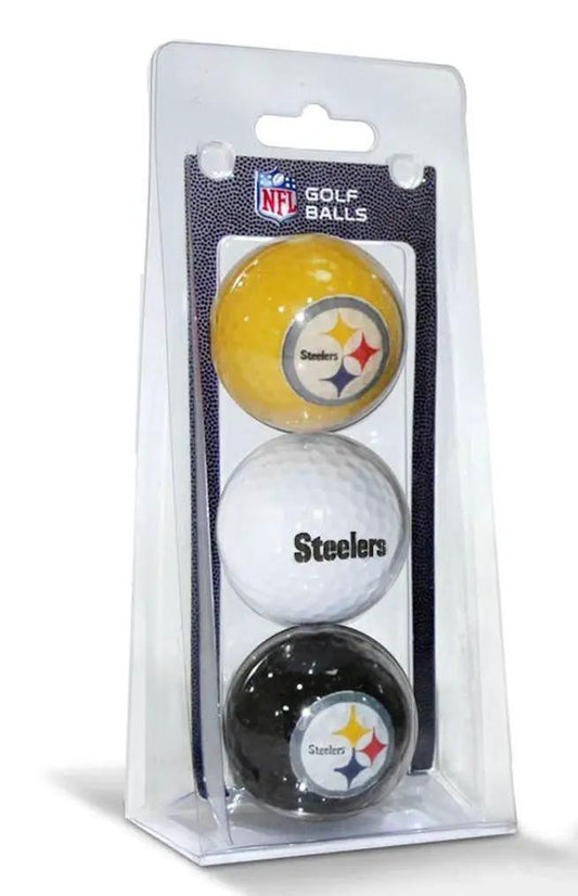  Pittsburgh Steelers 3 Pack of Golf Balls -  ToylandEU™
