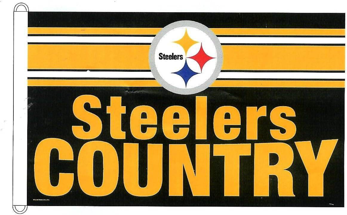 Pittsburgh Steelers 3x5 Flag Officially Licensed Wall Flag - ToylandEU