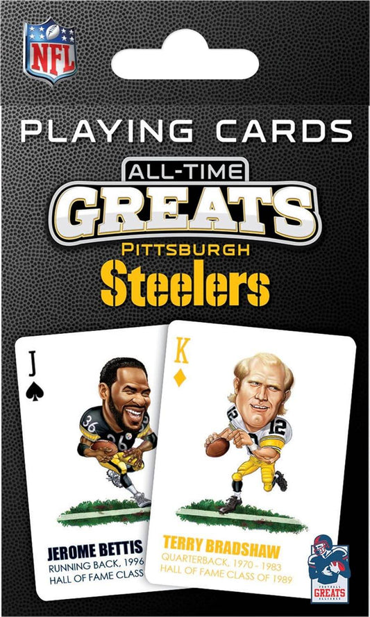 Pittsburgh Steelers All Time Greats Playing Cards Set - ToylandEU