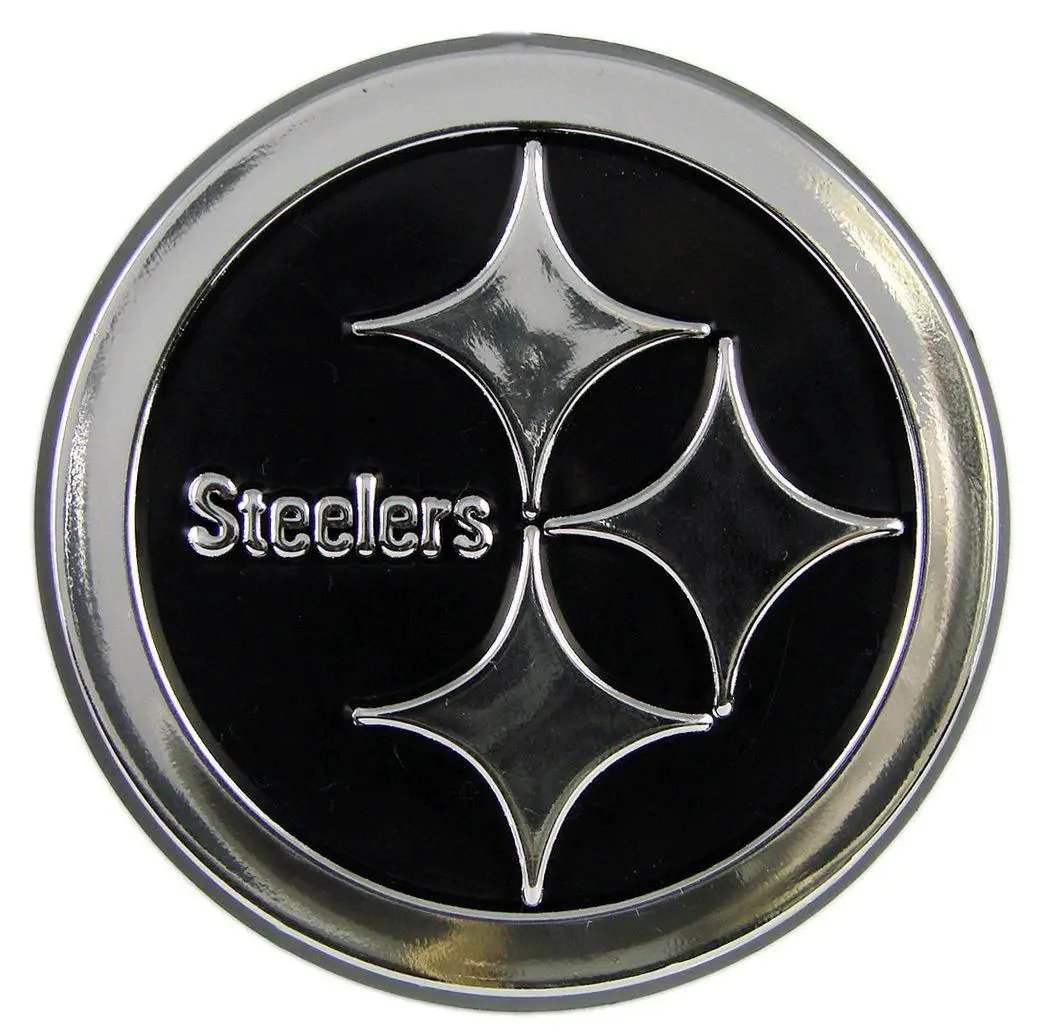 Pittsburgh Steelers Auto Emblem - Silver - ToylandEU