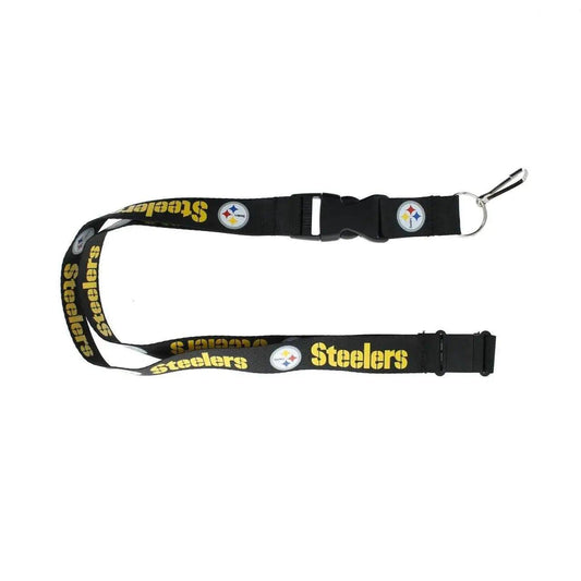  Pittsburgh Steelers Black Lanyard With Breakaway Clip -  ToylandEU™