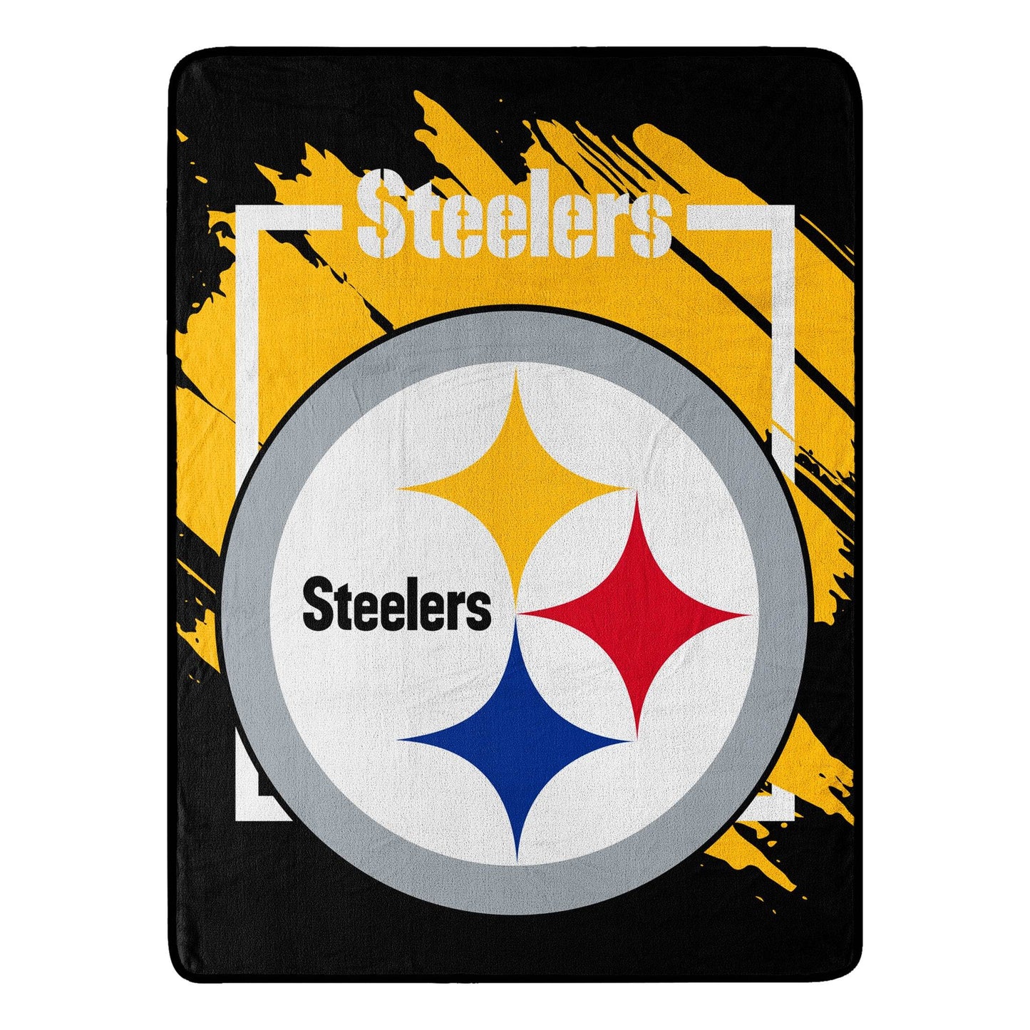 Pittsburgh Steelers Blanket 46x60 Micro Raschel Dimensional - ToylandEU