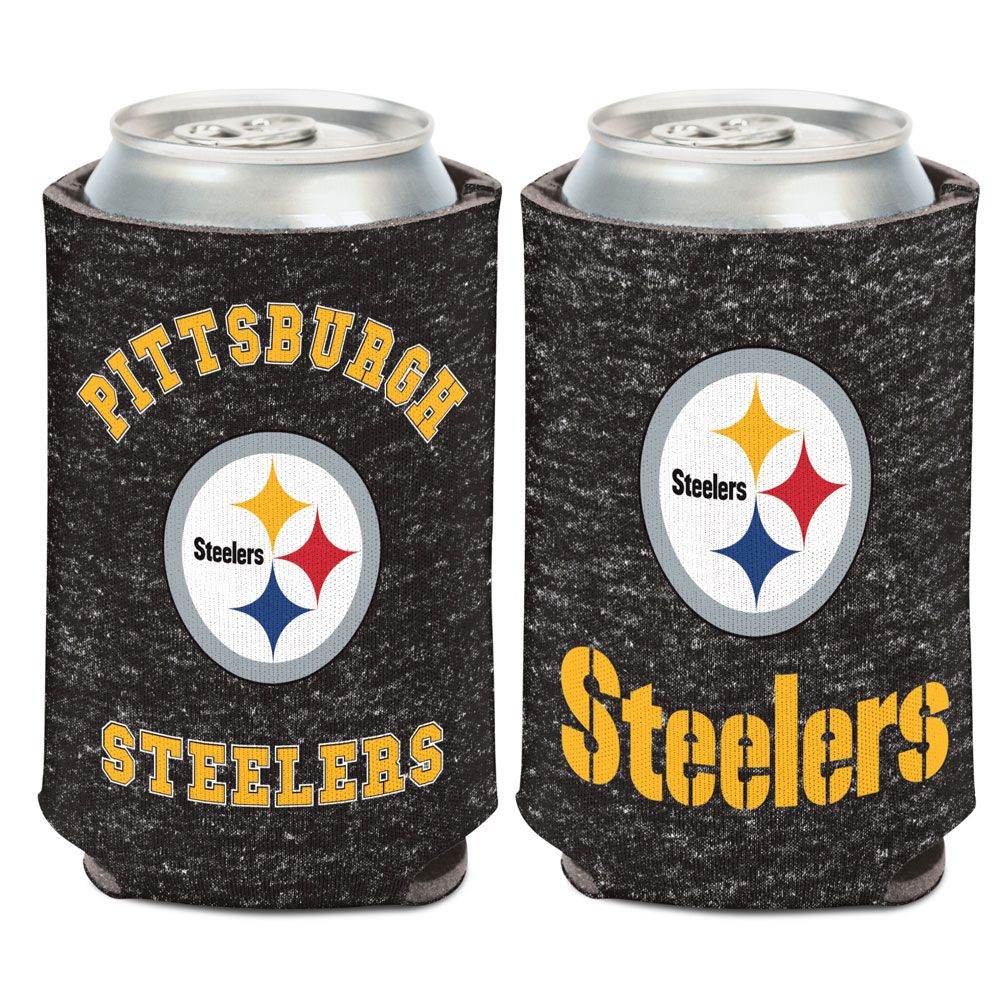 Pittsburgh Steelers Can Cooler Heathered 12 Oz Foam - ToylandEU