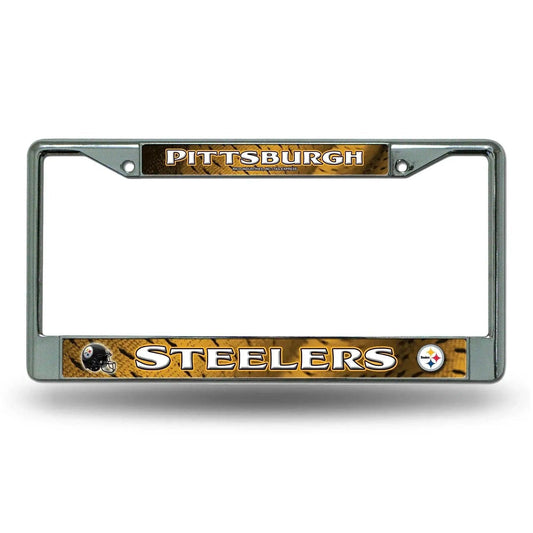  Pittsburgh Steelers Chrome License Plate Frame Insert -  ToylandEU™