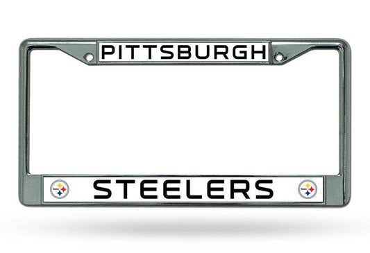 Pittsburgh Steelers Chrome License Plate Frame Rico - ToylandEU
