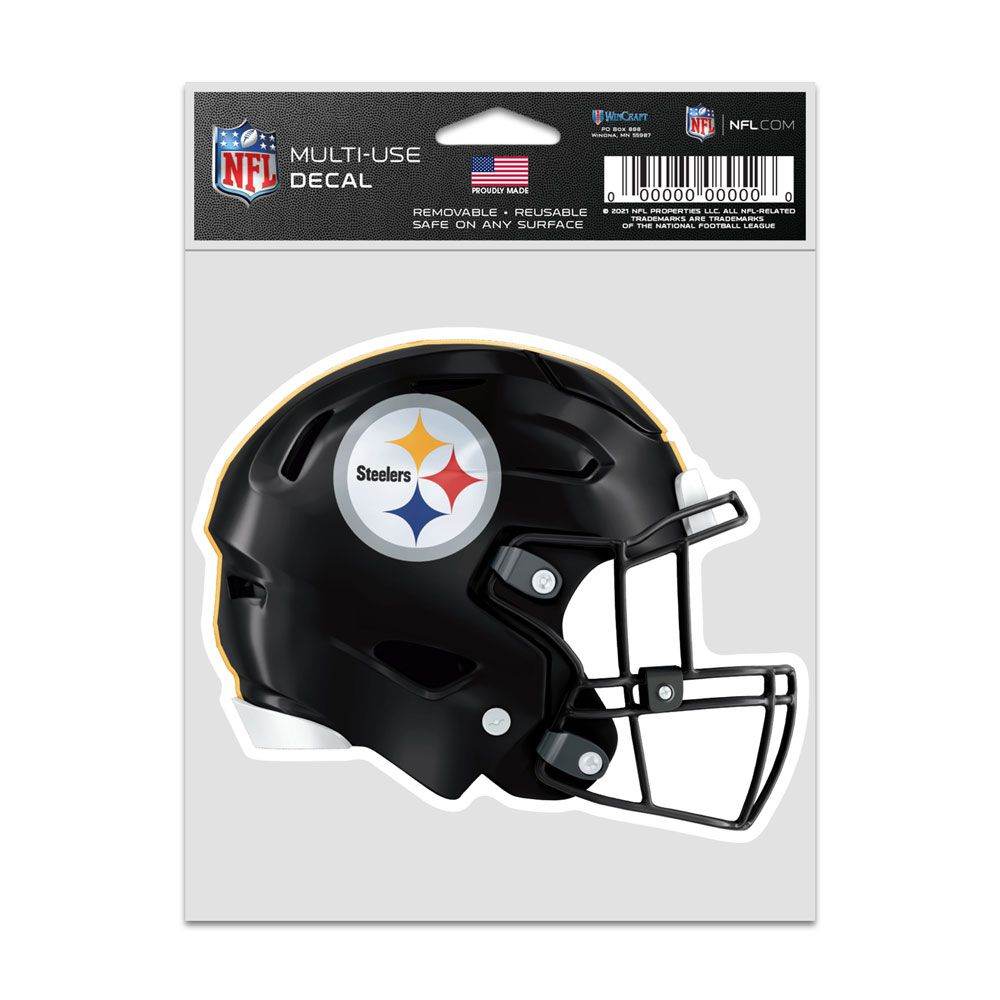 Pittsburgh Steelers Decal 3.75x5 Helmet Fan Wincraft - ToylandEU