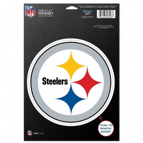 Pittsburgh Steelers Die Cut Logo Magnet Special Order - ToylandEU