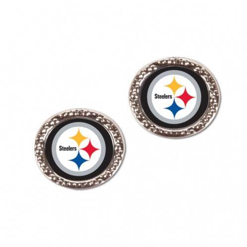 Pittsburgh Steelers Earrings Post Style Officially Licensed - ToylandEU